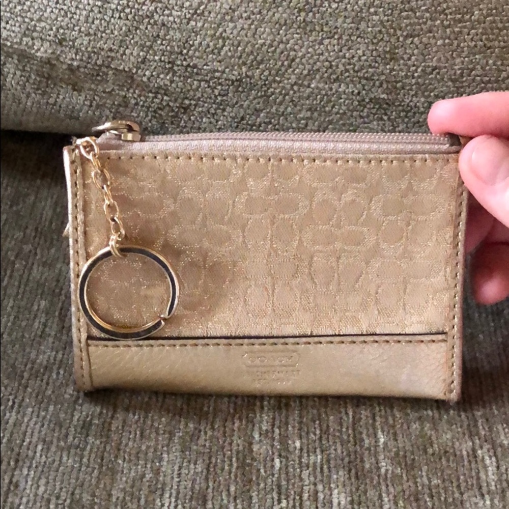 AUTHENTIC Coach Keychain Wallet